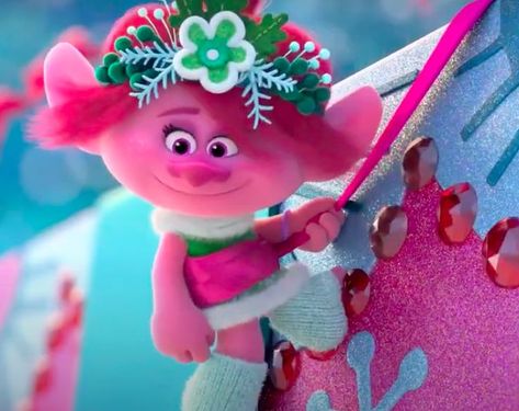 Trolls Holiday In Harmony, Trolls Holiday, Cool Colorful Backgrounds, Amy The Hedgehog, Hello Kitty House, Poppy And Branch, Trolls Movie, A Hat In Time, Dreamworks Trolls