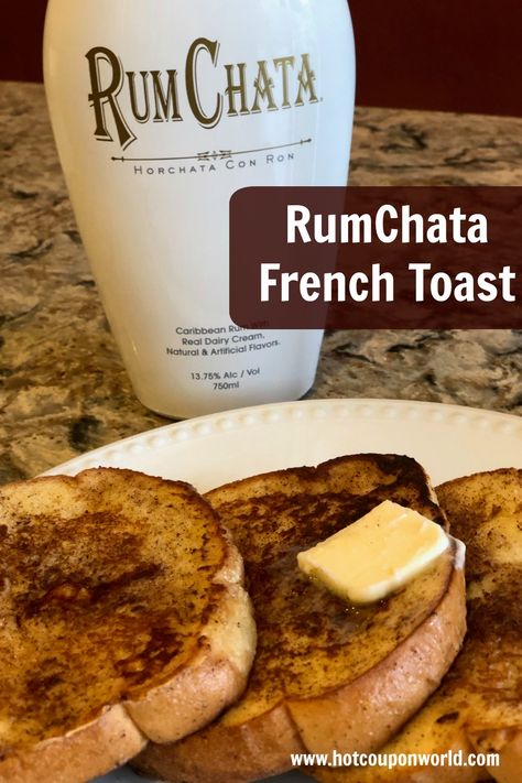 Baileys French Toast Recipe, Recipe French Toast, Rumchata Recipes, Rum Chata, Easy French Toast Recipe, Easy Breakfast Recipe, French Toast Easy, What's For Breakfast, French Toast Recipe