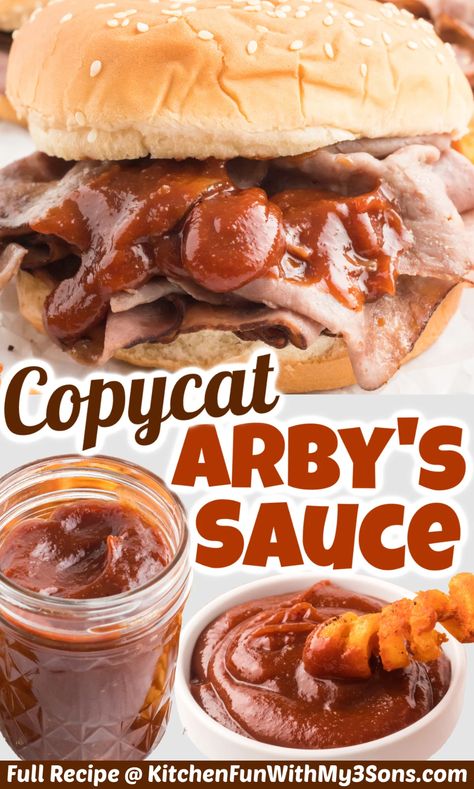 Arbys Roast Beef Recipe, Arby's Sauce Copycat, Roast Beef Sauce, Arbys Sauce Recipe, Arbys Roast Beef Sandwich, Arbys Beef And Cheddar, Arby's Sauce, Roast Beef Sandwich Recipes, Hot Beef Sandwiches