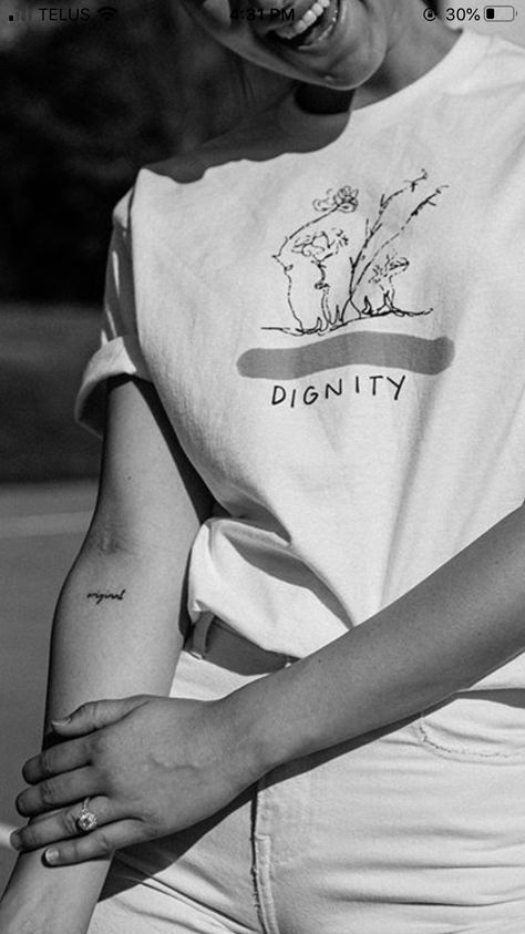 from @ legitsadierob on instagram Sadie Robertson Tattoo, Word Tattoos On Arm, Sadie Robertson, Original Tattoos, Word Tattoos, Tattoo Inspo, I Tattoo, Tatting, Tattoo Quotes