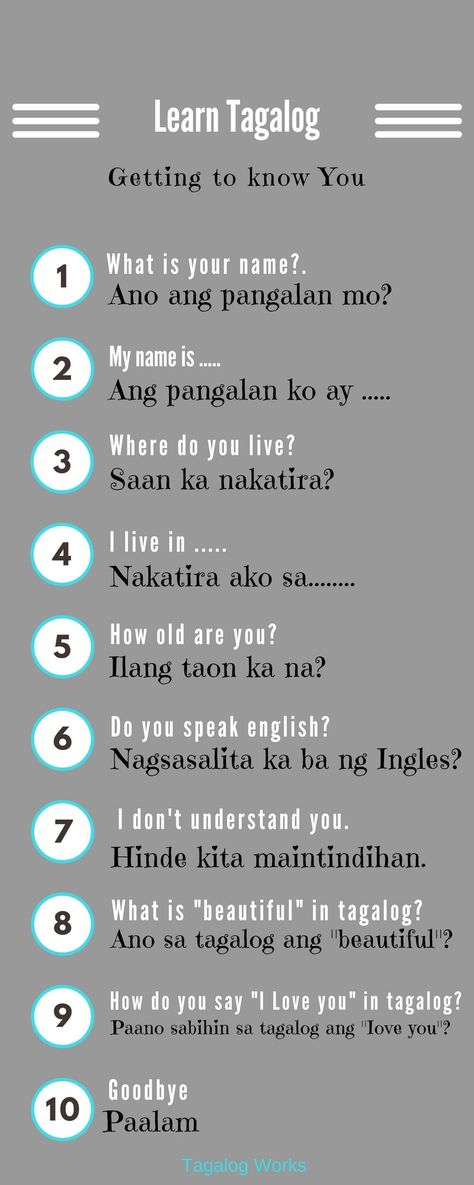 Tagalog Questions To Ask, Learn Tagalog Words, Tagalog Language Learning, Tagalog Phrases, Learning Filipino, Tagalog Learning, Learning Tagalog, Learn Filipino, Learn Tagalog