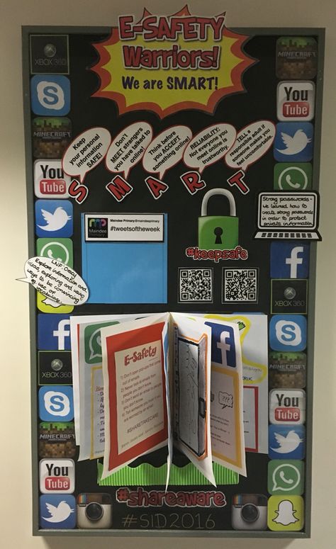 E - Safety. Staying SMART online #ks2 #esafety #smartrules School Computer Lab, School Computers, Staff Room, Computer History, Diy Ceiling, Internet Safety, Prom Proposal, Highschool Aesthetic