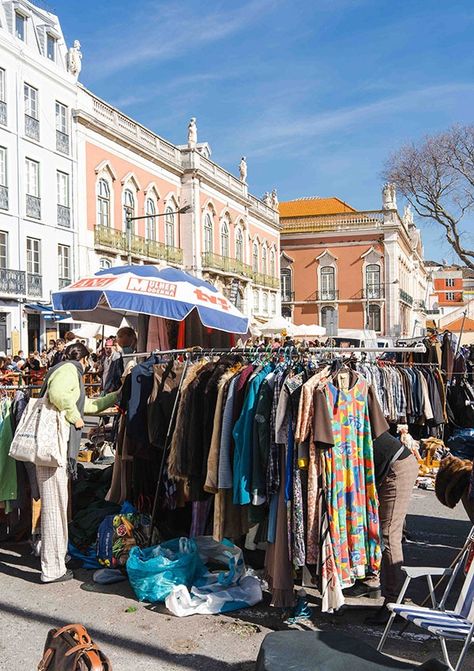 Best Vintage & Second-Hand Shops in Lisbon (2024) Algarve, Berlin, Lisbon Portugal Outfit September, Lisbon Shopping Guide, Lisbon Portugal Street Style, Shopping In Lisbon Portugal, Lisbon Things To Do, Lisbon Street Style, Lisbon Portugal Outfit