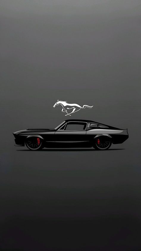 Mustang 1969 Wallpaper, Mustang Logo Wallpapers, Ford Mustang 1969 Wallpaper, Mustang Wallpaper Iphone, Car Black Background, Mustang Gt Wallpaper, Siyah Mustang, Black Muscle Cars, Retro Cars Wallpaper