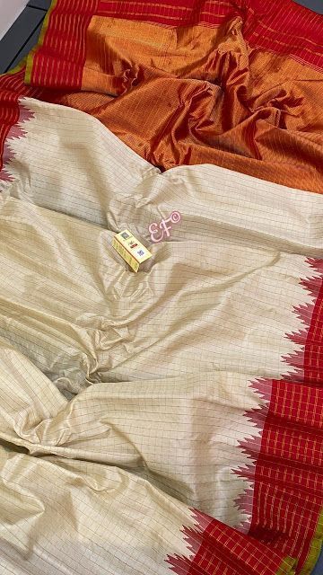 Gadwal pattu sarees Gadwal Silk Sarees Latest, Gadwal Pattu Sarees Latest, Red And White Saree, Gadwal Pattu Sarees, Indian Bedroom, Kanjivaram Sarees Silk, Dhakai Jamdani Saree, Kora Silk Sarees, Checks Saree