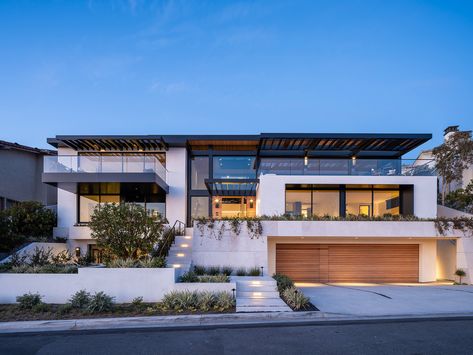 Emerald Bay | Brandon Architects Contemporary Houses, Brandon Architects, Roof Eaves, Board Formed Concrete, Ocean Horizon, Emerald Bay, Harbor Island, Lake Winnipesaukee, Roof Deck