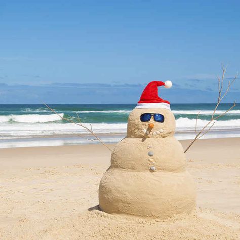 Celebrate Christmas in summer (with 5 lb of fresh prawns and an afternoon foray to the beach)! | 15 Things You Can Do In Australia That You Can't Do Anywhere Else Natal, Beach Activity, Christmas In Australia, Aussie Christmas, Australian Christmas, Summer Christmas, 타이포그래피 포스터 디자인, Beach Christmas, Christmas Travel