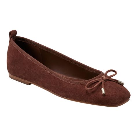 PRICES MAY VARY. Stay stylish in the Marc Fisher LTD Ubet dress flats. These slip-on flats feature a modern square toe and bow detailing on the upper. The perfect wardrobe staple! Marc Fisher LTD is casual luxe footwear in coveted silhouettes and rich materials to wear on repeat. Square Toe ; Slip-on Closure Suede Upper Brown Suede Shoes Women, Brown Suede Shoes, Suede Shoes Women, Casual Luxe, Dress Flats, Suede Flats, Modern Square, Perfect Wardrobe, Marc Fisher