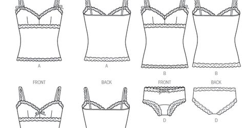 Though my lingerie pattern B6031 comes with separate cup sizes (up to a D cup), you may still find yourself needing pattern adjustments if... Lingerie Pattern, Lingerie Patterns, Choosing Fabric, Vintage Slips, Cup Sizes, B Cup, Find Yourself, Cup Size, Stretch Fabric