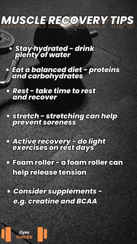 Say Goodbye to Soreness! Quick Tips for Faster Muscle Recovery! Light Exercise, Drink Plenty Of Water, Protein Diets, Foam Roller, Muscle Recovery, Balanced Diet, Say Goodbye, Gym