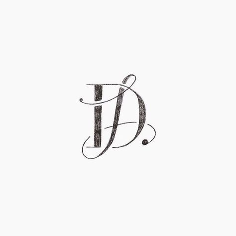 605 Likes, 12 Comments - Angela Mondloch (@saffronavenue) on Instagram: “So I have a few variations that I made for a D.L monogram that I’ll be sharing for my…” Desain Merek, L Monogram, Mums Wedding, Logo Monogramme, Identity Design Inspiration, Initials Logo Design, Wedding Logo Monogram, Wedding Logo Design, Business Baby