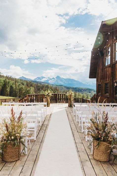 Gorrono Ranch Wedding Venues In Colorado, Telluride Ski Resort, Mountain Wedding Venues, Yosemite Wedding, Colorado Wedding Venues, Montana Wedding, Breathtaking Wedding, Unique Venues, Outdoor Wedding Venues