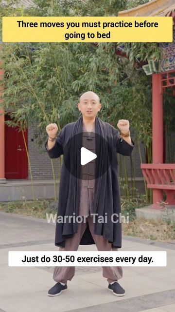 warriortaichi1 on March 21, 2024: "Three exercises you must do before going to bed. #chestworkout #arms #armsworkout #helpfultips #healthandwellness #hunchback #stretching...". Bed Stretches Bedtime, Before Bed Exercise, Thai Chi Exercises, Bedtime Exercise, Thi Chi Exercise, Exercise Before Bed, Bed Exercises, Qi Energy, Tia Chi