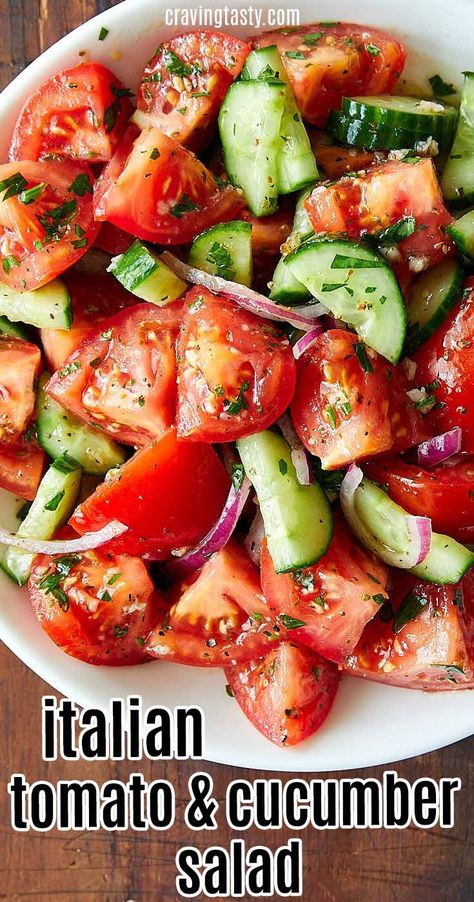 Poolside Lunch, Cucumber And Tomato Salad, Track Diet, Cucumber And Tomato, Tomato Salad Recipes, Fresh Salad Recipes, Cucumber Recipes Salad, Best Salad Recipes, Cucumber Recipes