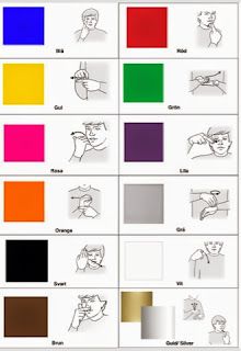 Sign Language Colors, Preschool Photography, Sign Language Book, Sign Language Chart, Sign Language Phrases, Swedish Language, Sign Language Words, Asl Sign Language, Sign Language Alphabet