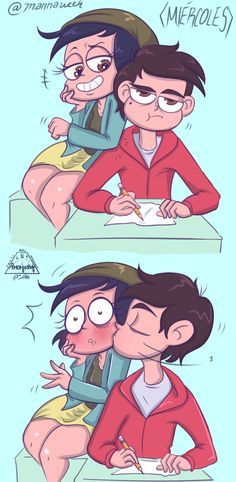 Marco Diaz es un universitario algo listo, pero a la vez muy tímido, … #detodo # De Todo # amreading # books # wattpad Marco Diaz, Starco Comic, Adventure Time Girls, The Forces Of Evil, Star Comics, Disney Xd, Fan Comic, Miraculous Ladybug Comic, Star Vs The Forces Of Evil