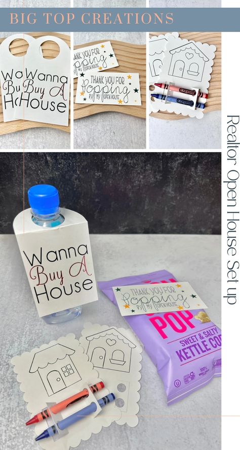 Open House Realtor Popcorn Real Estate Coloring Card Realtor Water Bottle Real Estate Marketing Realtor Giveaway Real Estate Handout Popcorn - Etsy Realtor Giveaways, Activity Sheets For Kids, Realtor Marketing, Sweet And Salty, Color Card, Hang Tags, Selling House, Real Estate Marketing, Open House