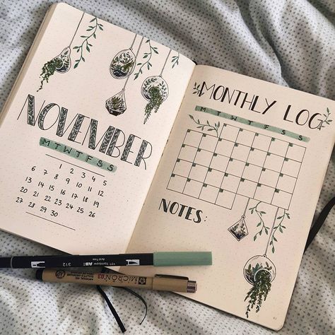 My entry for @archerandolive #AOdotgridchallenge 🍃 Since I already did my monthly log for november #sketch #bujo #bulletjournal #bujobeginner #bulletjournaldk #plan #bujogirl #novemberbujo #november #novembre Notesbog Design, Dot Notebook, Journal D'inspiration, Journal Planning, Kalender Design, Bullet Journal Ideas Templates, Bullet Journal 2019, Creating A Bullet Journal, Bullet Journal Paper