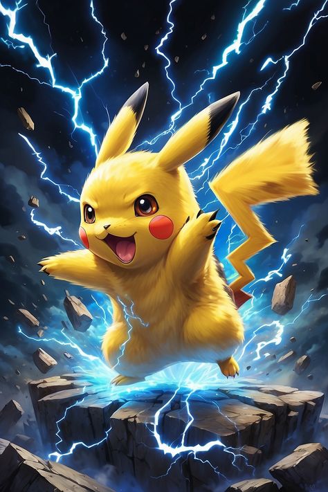 Pokemon Anime Characters, Pikachu Wallpaper Iphone, Pikachu Drawing, Pikachu Art, Pokemon Poster, Cool Pokemon Wallpapers, Pikachu Wallpaper, طابع بريدي, Cute Pikachu