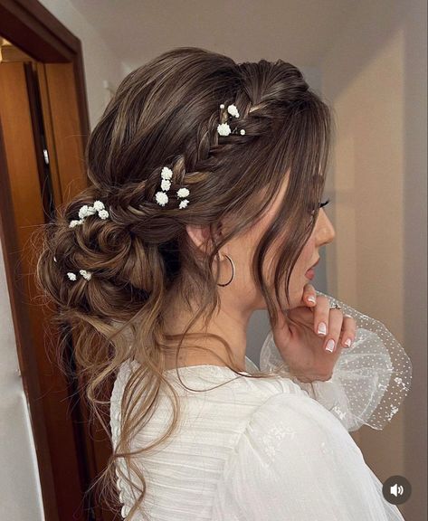 Κούρεμα Bob, Fall Wedding Hairstyles, Formal Hairstyles For Long Hair, Easy Hairstyles For Thick Hair, Boho Wedding Hair, Fishtail Braid, Long Hair Wedding Styles, Wedding Hair Inspiration, فستان سهرة