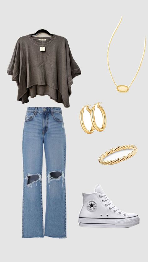 Fall Outfits Not Basic, Cute Summer Fall Outfits, Quick Summer Outfits Casual, Casual Outfits For Teens Girls Simple, Picture Day Outfit Inspo Middle School, Cute Flair Jeans Outfit, Cute Back To School Outfits Highschool Baddie Ideas, Summer Woman Outfits, Outfit Ideas For Your Birthday