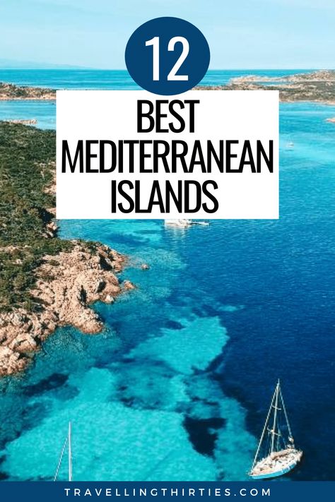 12 Best Mediterranean Islands for your 2021 Bucket List - Travelling Thirties 2023 Bucket List, Italian Islands, Mediterranean Islands, Mediterranean Holiday, Visit Sicily, Summer Travel Destinations, Mediterranean Travel, Summer Vacation Destinations, Mediterranean Summer