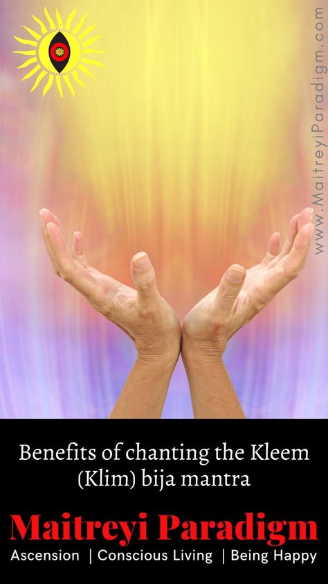 Benefits of chanting the Kleem (Klim) bija mantra... read on: https://www.maitreyiparadigm.com/vedic-wisdom/benefits-of-chanting-the-kleem-also-written-as-klim-bija-mantra #kleem #klim #bijamantraforabundance #moneybijamantra Kleem Mantra, Energy Consciousness, Spiritual Ascension, Vedic Mantras, String Theory, Divine Mother, Positive People, Quantum Mechanics, Best Friendship