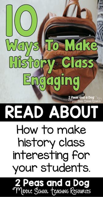 History class is much more than reading out of a textbook. Use these 10 tips to make your lessons engaging and relevant to your students from the 2 Peas and a Dog blog. Art History Worksheets, Pop Art History, Middle School Reading Activities, 8th Grade History, 7th Grade Social Studies, Social Studies Education, Middle School History, History Worksheets, 6th Grade Social Studies