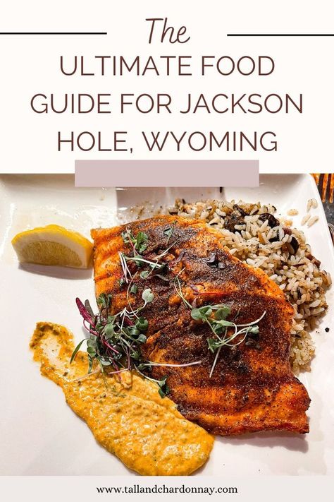 Wyoming Food, Jackson Hole Restaurants, Yellowstone National Park Vacation, Wyoming Vacation, Great American Road Trip, Jackson Hole Wy, Jackson Wy, Wyoming Travel, Jackson Wyoming