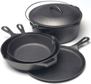 Outdoor Camping Cast Iron Cookware Sets Dutch Oven Cooking, Restore Cast Iron, Camp Cooking Recipes, Pans And Pots, Lodge Cast Iron Skillet, Cast Iron Cookware Set, Enameled Cast Iron Cookware, Lodge Cast Iron, Cast Iron Pot