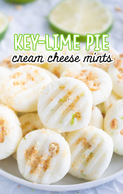 Pie, Pie Cream Cheese, Lime Dessert Recipes, Key Lime Recipes, Key Lime Desserts, Cream Cheese Mints, Lime Desserts, Lime Cream, Lime Recipes