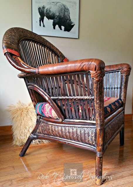 Redo It Yourself Inspirations : Pier 1 Wicker and Rattan Chair Makeover