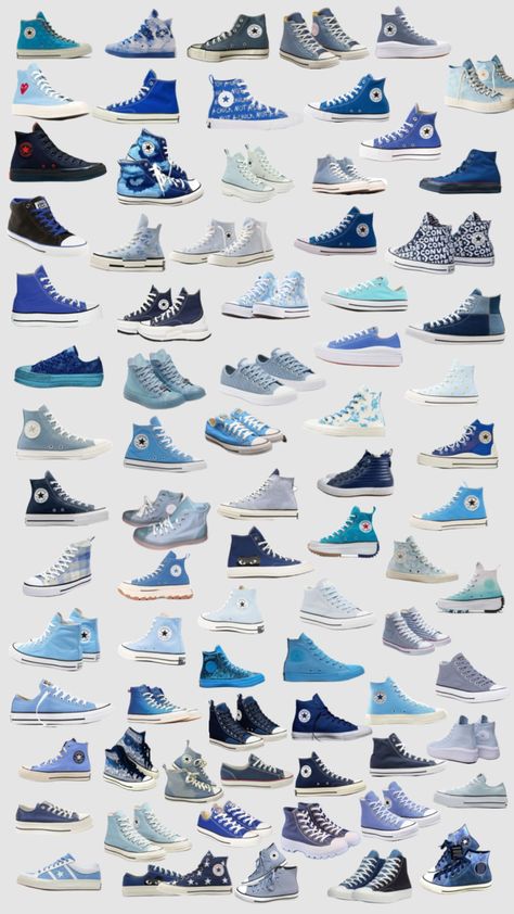 Converse Shoes Blue, Blue Converse Shoes, Blue Converse, Shoes Blue, Blue Shoes, Converse Shoes, Converse, Blue