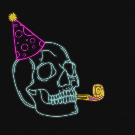 Happy Birthday Skeleton, Happy Birthday Skulls, Happy Birthday Gothic, Birthday Skeleton, Birthday Animated Gif, Birthday Gif Images, Hard Gif, Happy Birthday Gif Images, Illustration Birthday