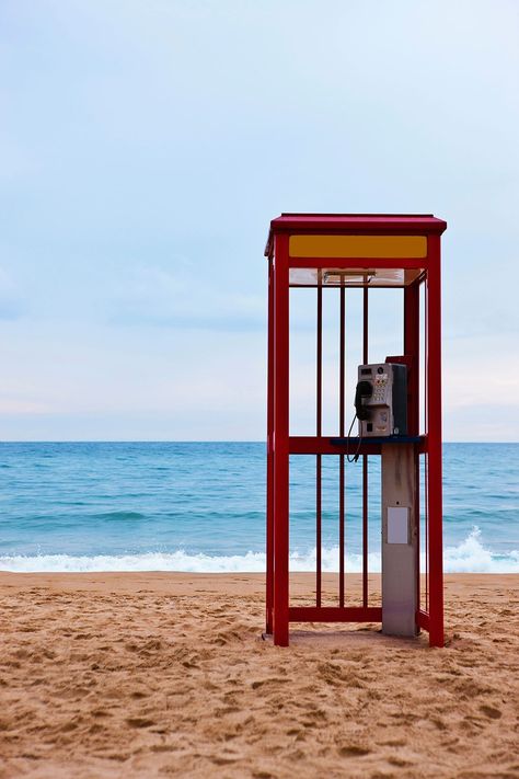 Panic Rooms, Brand Activations, Modern Desert, Telephone Box, Telephone Booth, South Korea Travel, Phone Box, Phone Booth, Korea Travel