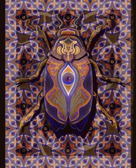 The Synchronicity golden scarab beetle of Carl Jung ~ El escarabajo dorado de la Sincronicidad de Carl Jung 🪲🪞✨ Digital Illustration 🌻 read the full story on my reel ✨ Golden Scarab, Nature Magic, Scarab Beetle, Vibes Art, Carl Jung, About Nature, An Artist, Digital Illustration, Illustrator