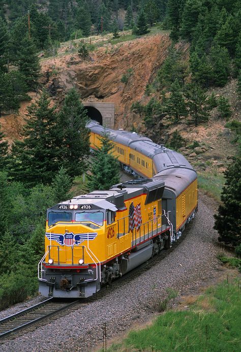 Train Hopping, Union Pacific Train, Scenic Train Rides, Steam Engine Trains, Railroad Pictures, Union Pacific Railroad, Railroad Photography, Railroad Photos, Train Photography