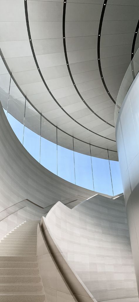 Norman Foster, Structural Expressionism, Apple Store Design, Apple Park, Ecology Design, Glass Curtain, Minimal Architecture, Architecture Wallpaper, Arch Model