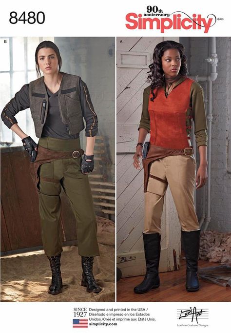 Commoner Clothing, Space Mercenary, Firefly Costume, Pattern Corset, Western Costume, Space Western, Costume Sewing, Warrior Costume, Jyn Erso