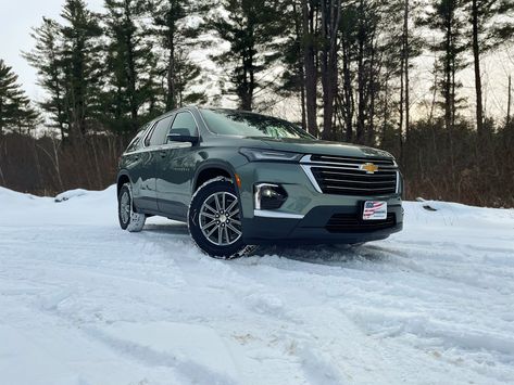 NEW 2023 Chevy Traverse IN STOCK at Salvadore Chevrolet! Find your new 3-row family-sized SUV in Gardner, MA just off Route 2! Chevy Traverse, 2023 Chevy Traverse, Chevrolet Suburban 2023, Chevy Suv Traverse, 2021 Chevy Trailblazer, Chevrolet Traverse, My Dream Car, Cars For Sale, Green And Grey