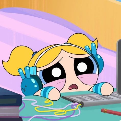 Blossom Buttercup Bubbles, Ppg Blossom, Twitch Streamer, Powerpuff Girls, A Cartoon, Headphones, Blossom, Bubbles, Instagram