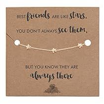 Best Friend Birthday Gifts, Birthday Gift For Best Friend, Soul Sisters Gifts, Best Friend Bracelet, Good Friends Are Like Stars, Friend Bracelet, Best Friend Bracelets, Sister Birthday Card, Big Sister Gifts