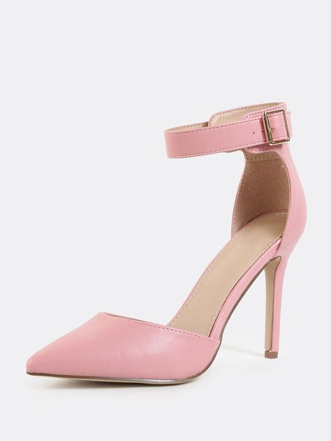 Shop Pointy Toe PU Stiletto Heels PINK online. SheIn offers Pointy Toe PU Stiletto Heels PINK & more to fit your fashionable needs. Pink Stilletos, Heels Pink, Pink Heels, Makeup Skin Care, Skin Makeup, Women's Pumps, Soft Pink, Stiletto Heels, Skin Care