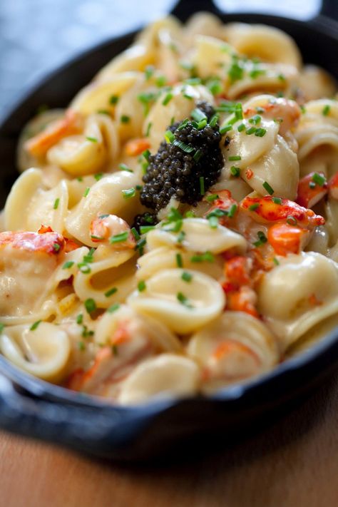 8 Luxurious Mac And Cheese Dishes With Truffle, Lobster, Caviar, And More Elevated Recipes, Mac And Cheese Dishes, Caviar Dishes, Truffle Mac And Cheese, Lobster Mac, Cheese Day, Lobster Mac And Cheese, Cheese Dishes, Mac N Cheese