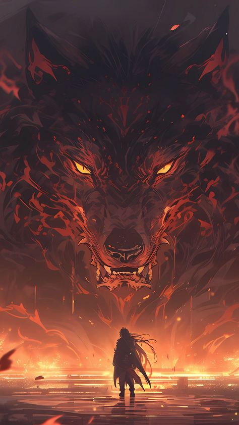 Wallpapers Wolf, Wallpaper Engine Wallpapers, Types Of Wolves, Hd Dark Wallpapers, Buddha Artwork, Wolf Wallpaper, 8k Wallpaper, Anime Wolf, Wolf Art