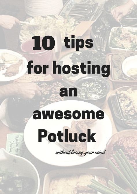 How to organize a company picnic, church social, office holiday party, potluck, etc. Potluck Decor, Potluck Themes, Office Potluck, Work Potluck, Gathering Friends, Christmas Potluck, Church Picnic, Thanksgiving Potluck, Potluck Ideas