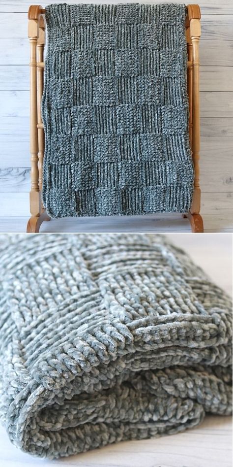 Basket Weave Crochet Pattern, Basket Weave Crochet Blanket, Basket Weave Crochet, Chunky Crochet Blanket Pattern, Crochet Throw Pattern, Throw Blanket Pattern, Basketweave Stitch, Chunky Crochet Blanket, Crochet Blanket Designs