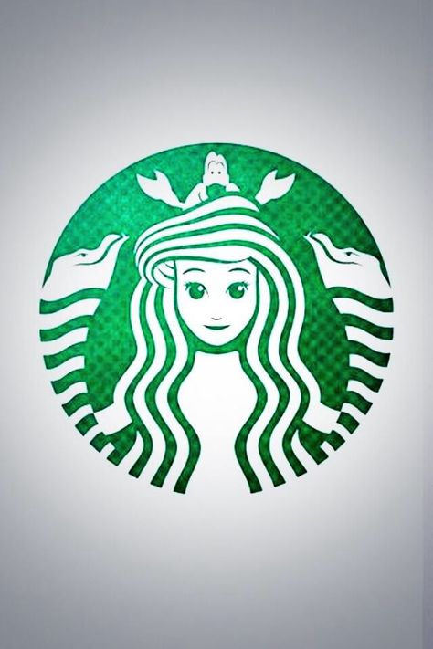 2 of my favorite things #mermaids #starbucks Starbucks Logo, Disney Side, Art Disney, Disney Life, Backstreet Boys, Disney Dream, Disney Funny, Disney Fun, Disney And Dreamworks