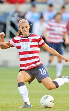 Alex Morgan, USA from Hot Bods: Olympics Edition Female Soccer, Alex Morgan Soccer, 2012 Summer Olympics, Women's Soccer Team, Tobin Heath, Playing Soccer, Usa Soccer Women, Us Soccer, Alex Morgan