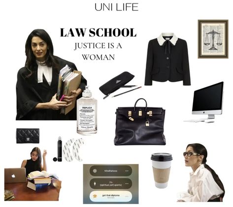 Academic Style Aesthetic, Law Major Outfits, Judge Aesthetic Female, International Relations Student Outfit, Nyu Law School Aesthetic, Law School Essentials, Law University Aesthetic, Prosecutor Aesthetic, Lawyer Fashion Law School Outfits